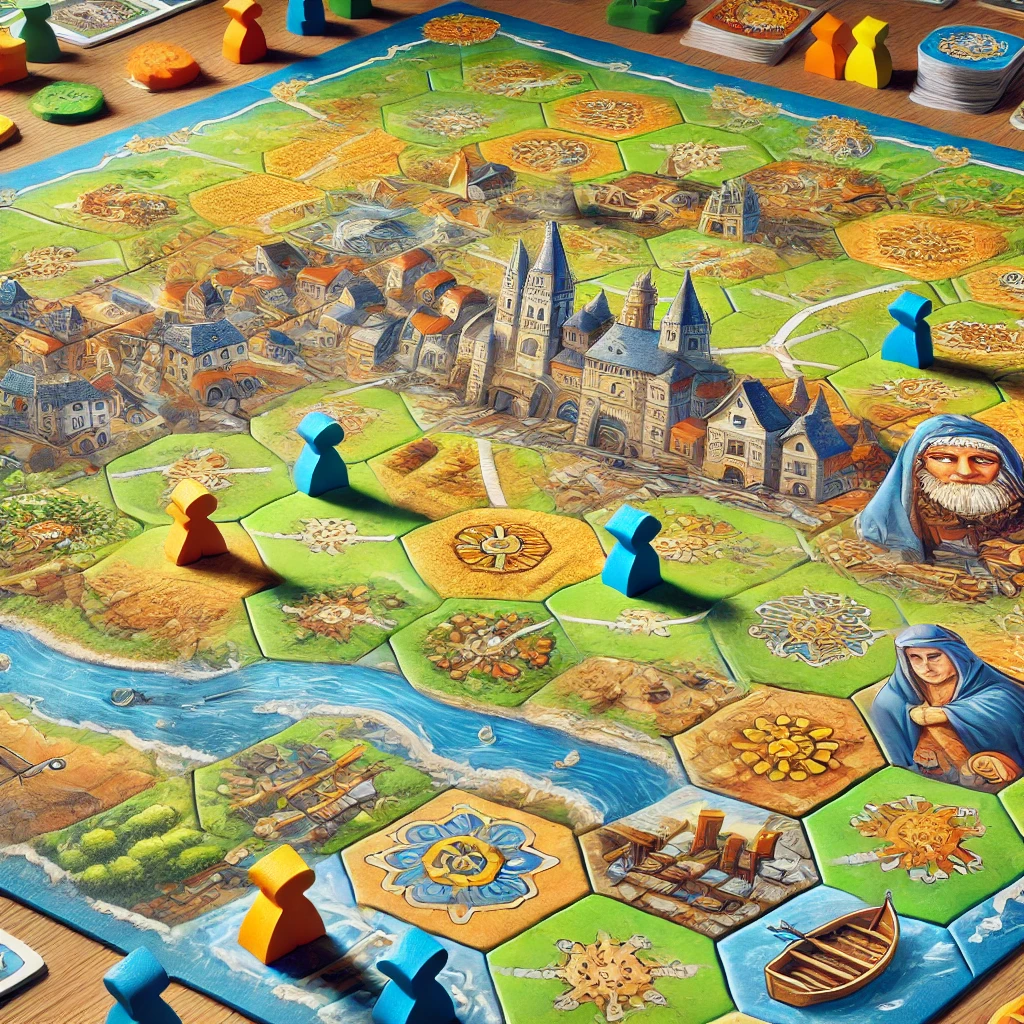 Aprendendo Frações e Decimais com Carcassonne