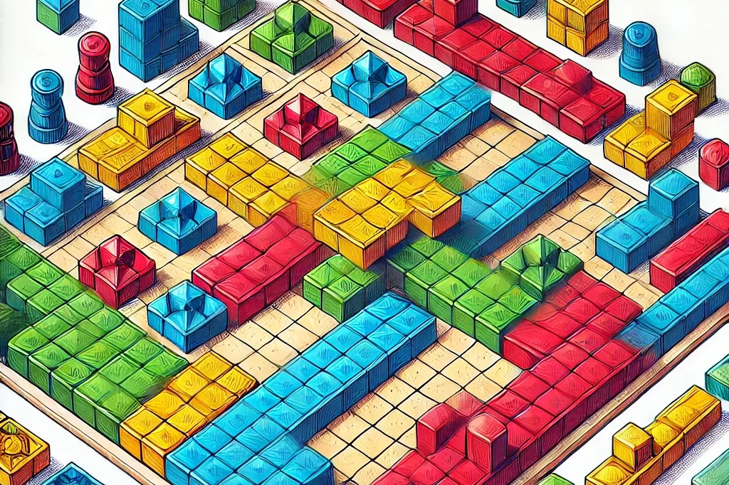 Blokus Geometria e Estratégia para Todas as Idades